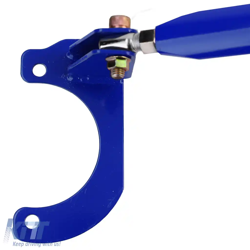 Bară de rigidizare din aluminiu albastră față ajustabilă 3-piese, potrivită pentru Mazda MX5 NA NB 89-00-image-6193128