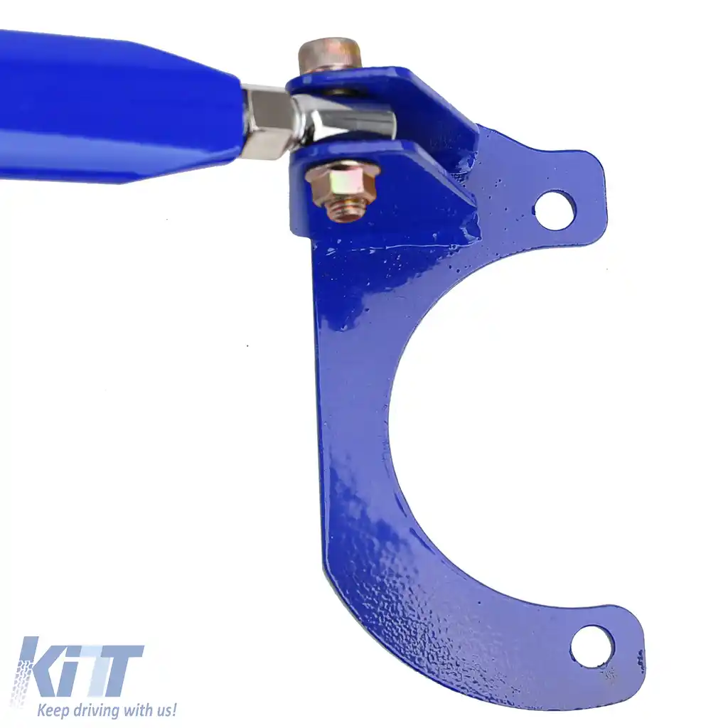 Bară de rigidizare din aluminiu albastră față ajustabilă 3-piese, potrivită pentru Mazda MX5 NA NB 89-00-image-6193129
