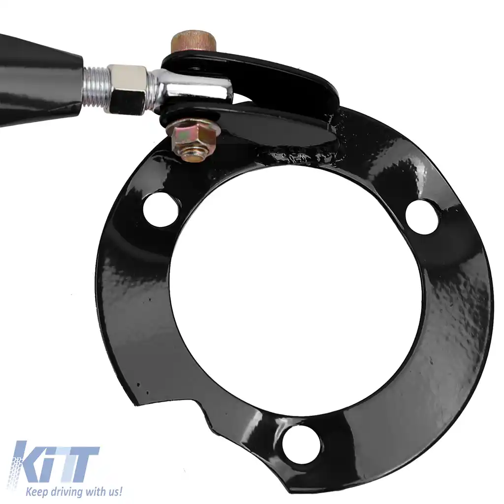 Bară de rigidizare din aluminiu neagră față, potrivită pentru BMW Seria 3 E36 6 cilindri 320i 323i 325i 328i 1992-1999-image-6209343