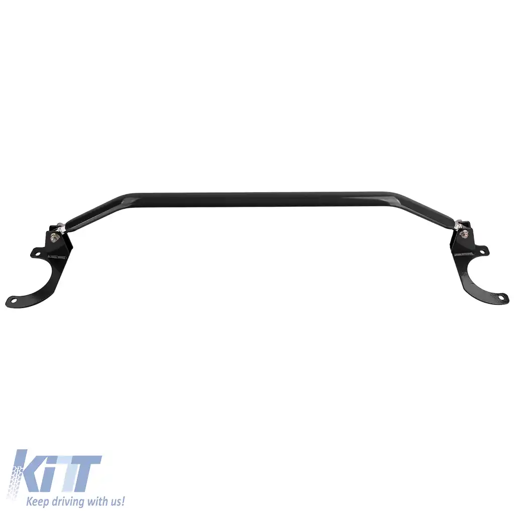 Bară de rigidizare din aluminiu neagră frontală ajustabilă în 3 piese, potrivită pentru Mazda MX-5 NA NB 1989-2000-image-6192990