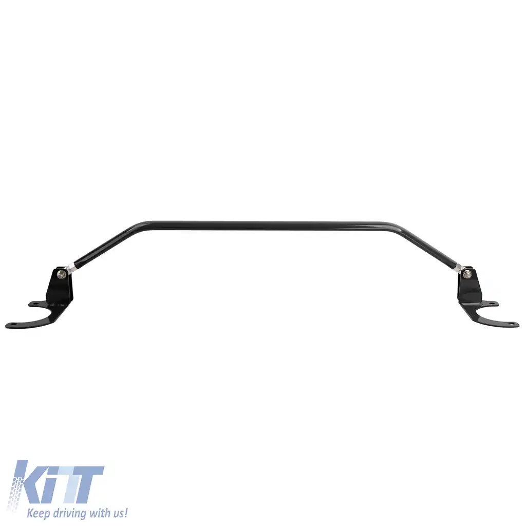 Bară de rigidizare din aluminiu neagră frontală ajustabilă în 3 piese, potrivită pentru Mazda MX-5 NA NB 1989-2000-image-6192991