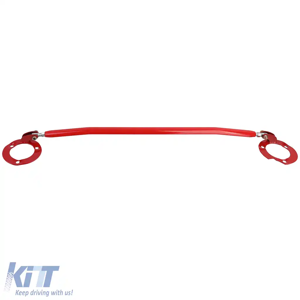 Bară de rigidizare din aluminiu roșie față, potrivită pentru BMW E36 6 cilindri 320i 323i 325i 328i 92-99-image-6210600
