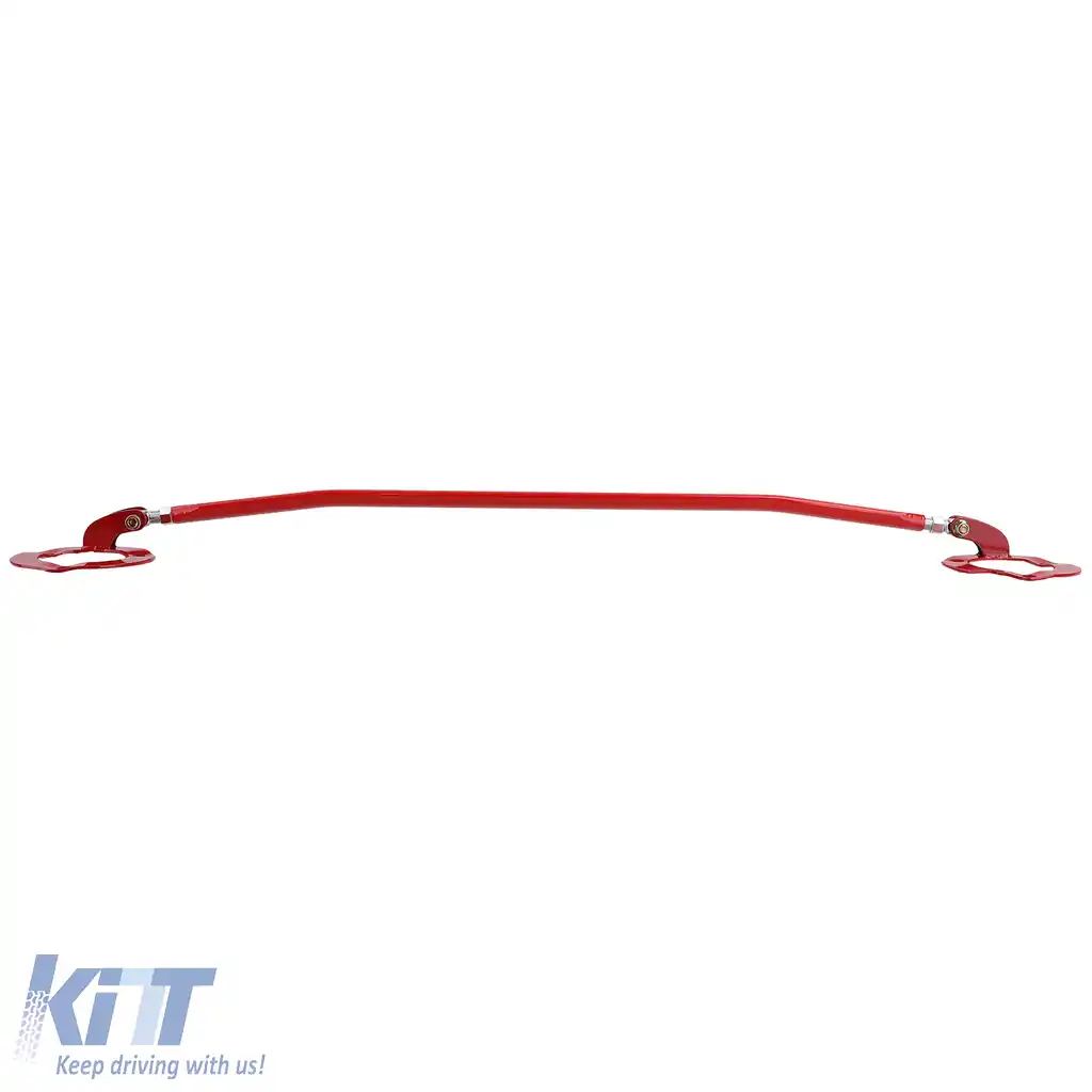 Bară de rigidizare din aluminiu roșie față, potrivită pentru BMW E36 6 cilindri 320i 323i 325i 328i 92-99-image-6210601