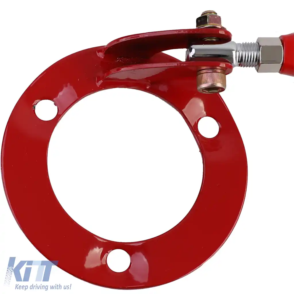 Bară de rigidizare din aluminiu roșie față, potrivită pentru BMW E36 6 cilindri 320i 323i 325i 328i 92-99-image-6210603