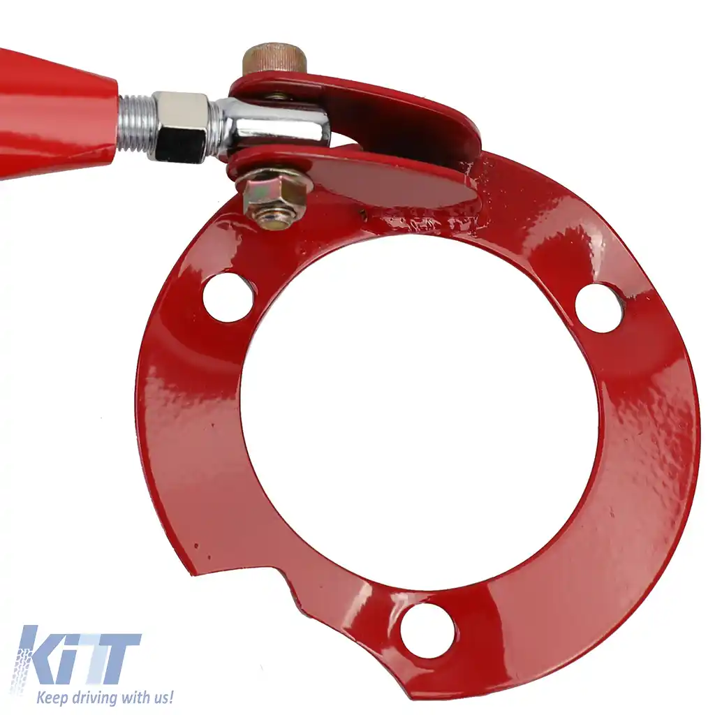 Bară de rigidizare din aluminiu roșie față, potrivită pentru BMW E36 6 cilindri 320i 323i 325i 328i 92-99-image-6210604