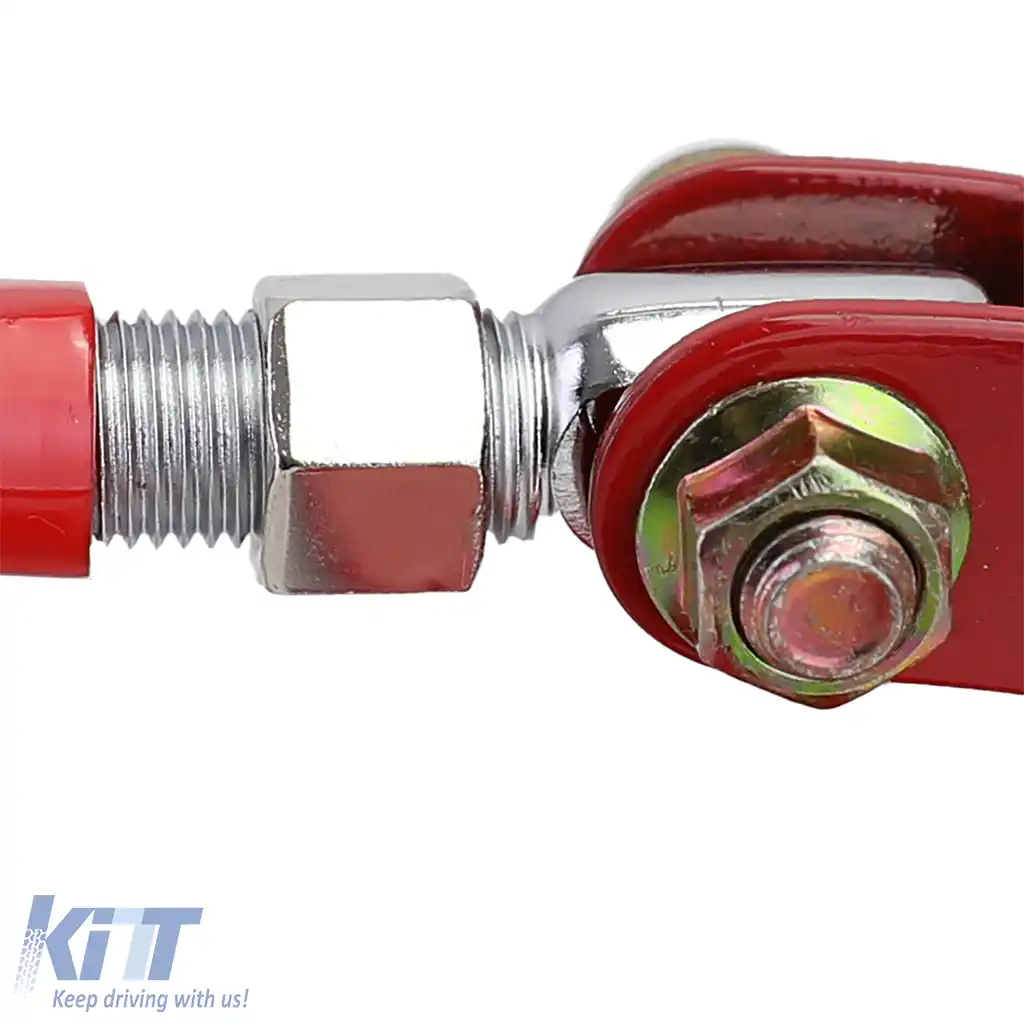 Bară de rigidizare din aluminiu roșie față, potrivită pentru BMW E36 6 cilindri 320i 323i 325i 328i 92-99-image-6210606