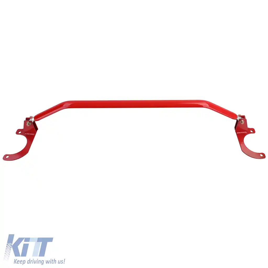 Bară de rigidizare din aluminiu roșie frontală ajustabilă în 3 piese, potrivită pentru Mazda MX5 NA NB 89-00-image-6190454