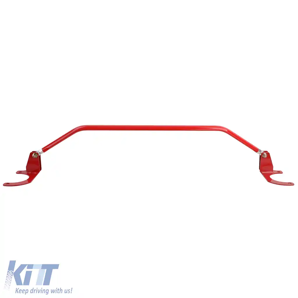 Bară de rigidizare din aluminiu roșie frontală ajustabilă în 3 piese, potrivită pentru Mazda MX5 NA NB 89-00-image-6190455