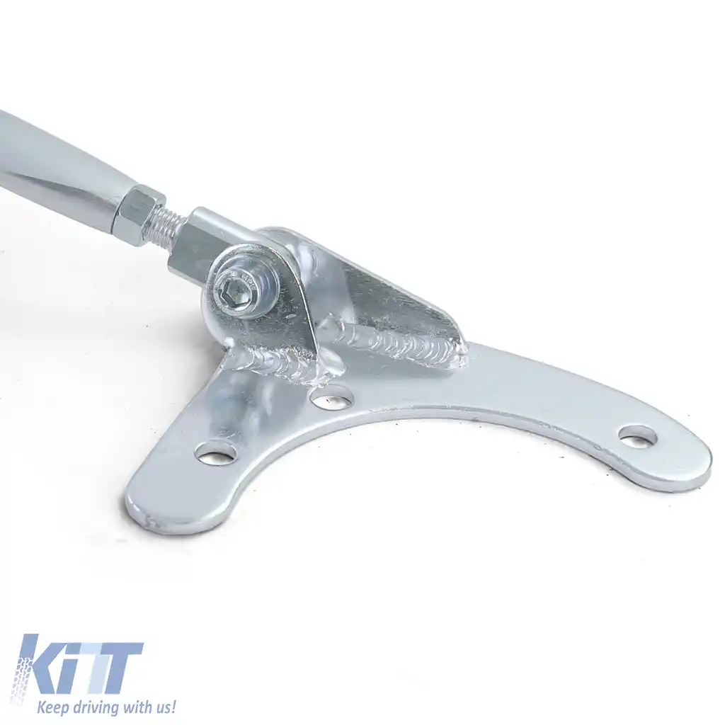 Bară de rigidizare frontală din aluminiu, ajustabilă, în 3 piese, potrivită pentru BMW Seria 3 F30 F31 din 11-image-6191661