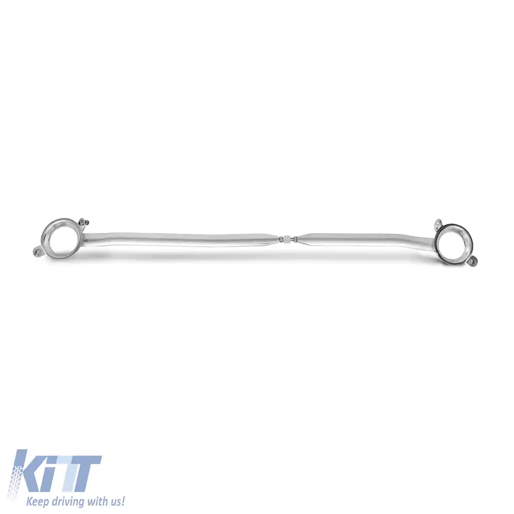 Bară de rigidizare frontală din aluminiu lustruit, potrivită pentru Opel Astra H 04-10 Sedan Caravan GTC TwinTop-image-6195784