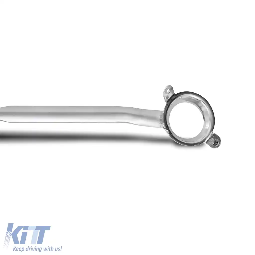 Bară de rigidizare frontală din aluminiu lustruit, potrivită pentru Opel Astra H 04-10 Sedan Caravan GTC TwinTop-image-6195786