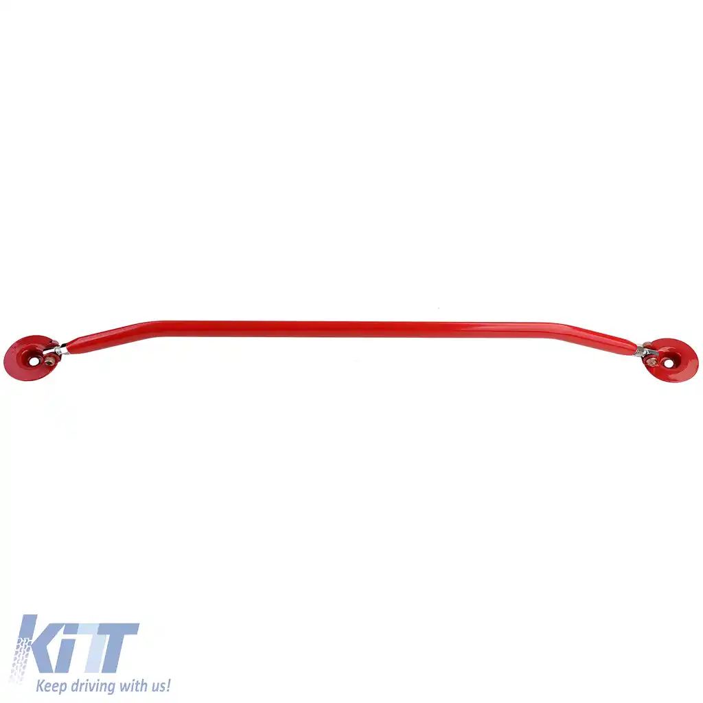 Bară de strut din aluminiu roșie frontală ajustabilă, potrivită pentru Suzuki Swift MZ EZ 05-11-image-6193006