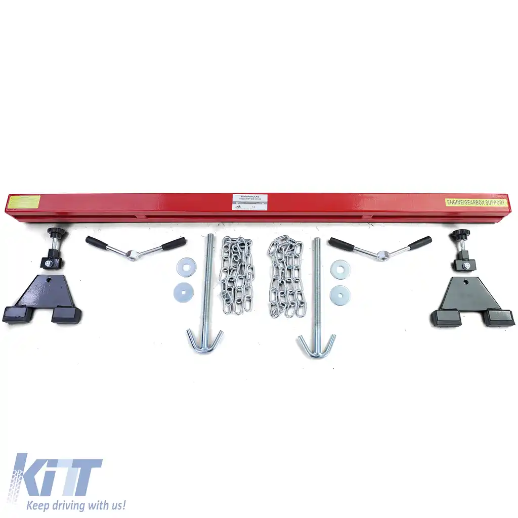 Bară de suport motor de 500KG, bară transversală pentru aripă, macara de motor RAMROXX roșie-image-6191920