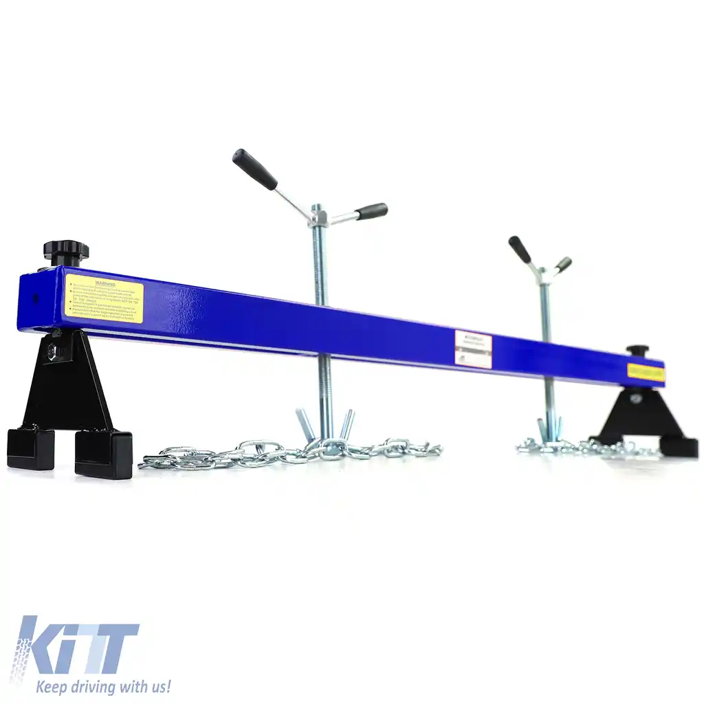 Bară de suport pentru motor de 500KG Traverse fender Hoist RAMROXX Albastru-image-6190698
