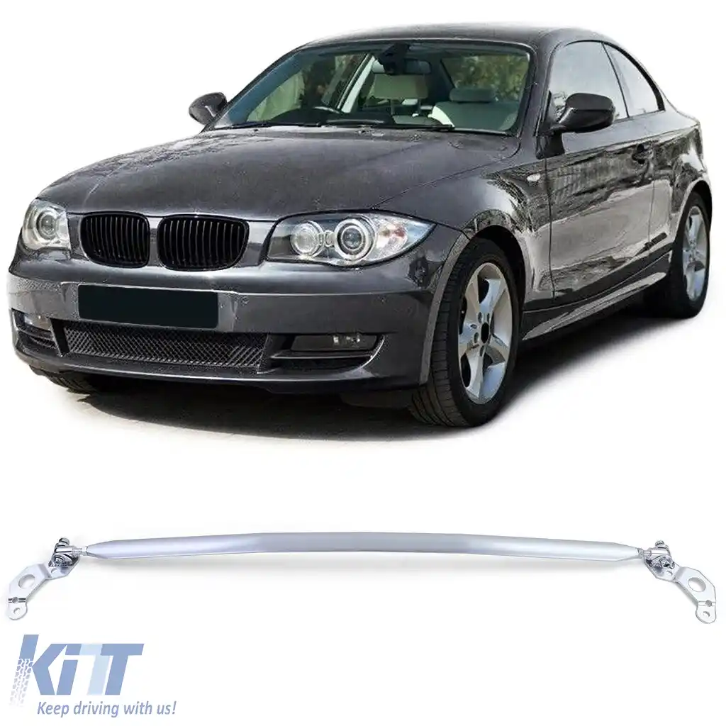 Bară de susținere din aluminiu ajustabilă, potrivită pentru BMW Seria 1 E81 E82 E87 Diesel din 04