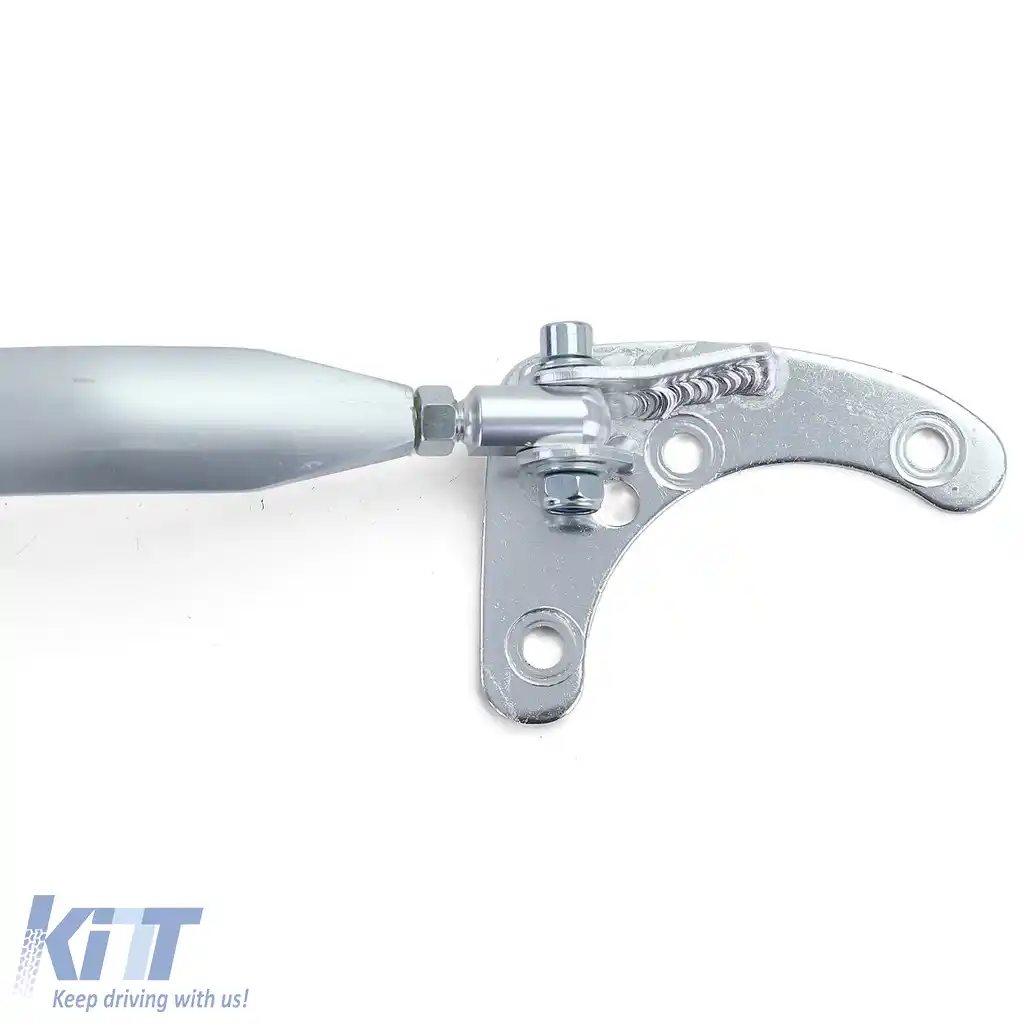 Bară de susținere din aluminiu lustruit ajustabilă, potrivită pentru BMW Seria 1 F20 F21 10-19-image-6199356