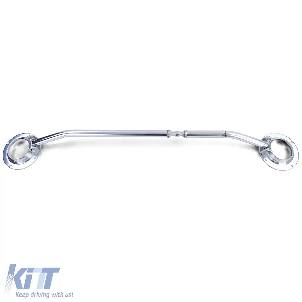 Bară de susținere frontală din aluminiu, 3 piese, lustruită, potrivită pentru VW Golf 3 Cabrio 3 + Variant cu 5 uși