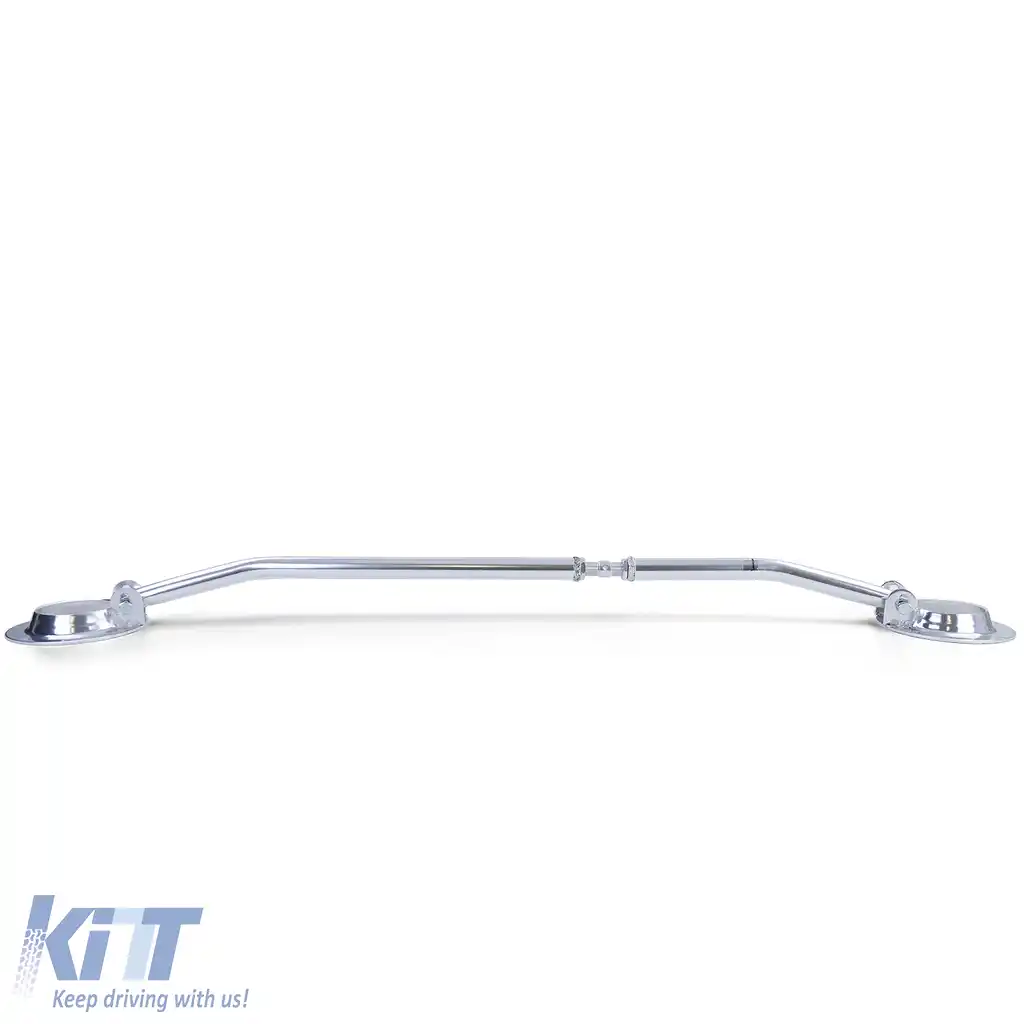 Bară de susținere frontală din aluminiu, 3 piese, lustruită, potrivită pentru VW Golf 3 Cabrio 3 + Variant cu 5 uși-image-6190873