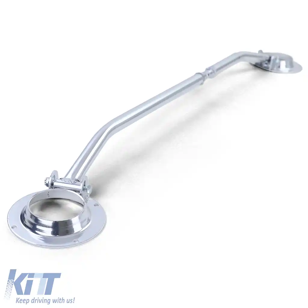 Bară de susținere frontală din aluminiu, 3 piese, lustruită, potrivită pentru VW Golf 3 Cabrio 3 + Variant cu 5 uși-image-6190874