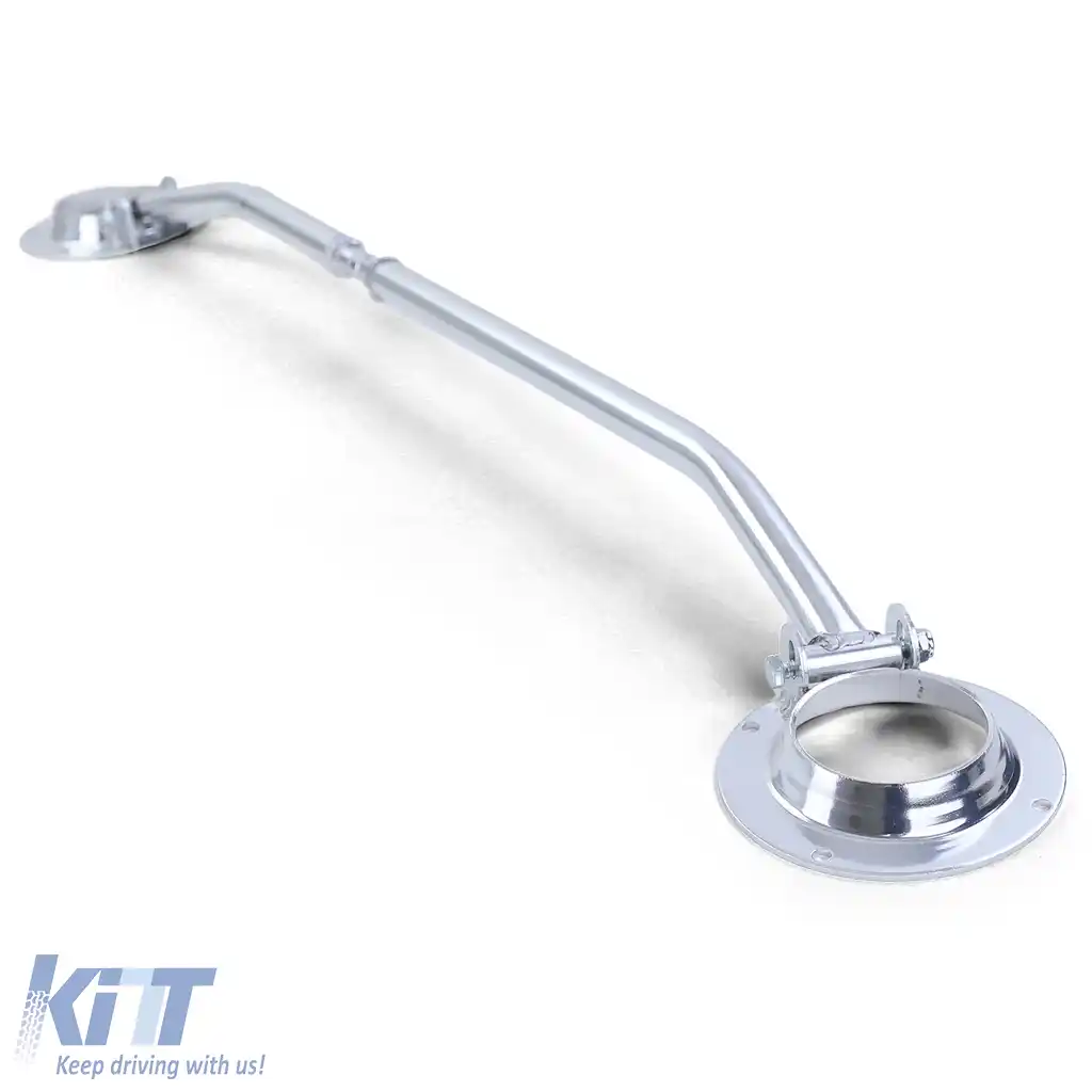 Bară de susținere frontală din aluminiu, 3 piese, lustruită, potrivită pentru VW Golf 3 Cabrio 3 + Variant cu 5 uși-image-6190875