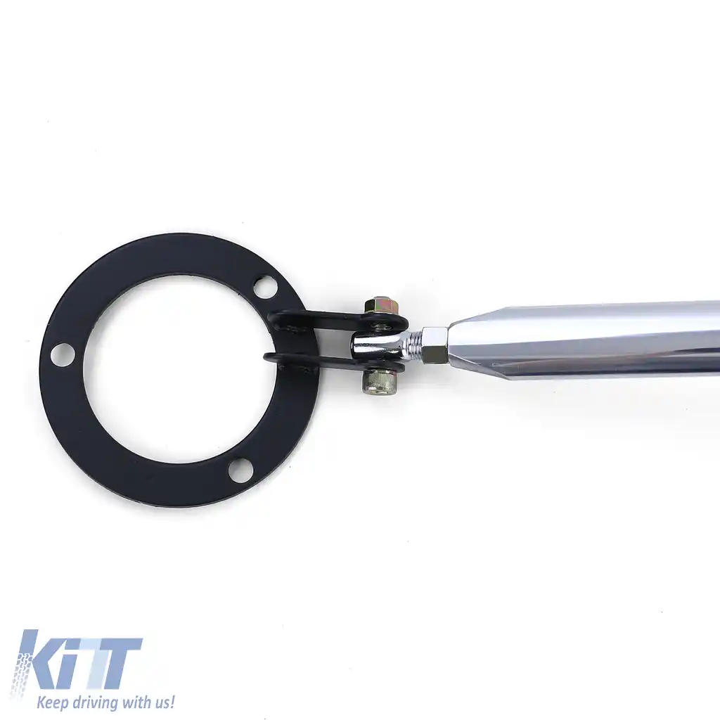 Bară de susținere frontală din aluminiu ajustabilă, potrivită pentru BMW Seria 5 E34 520i 525i 89-96-image-6195295