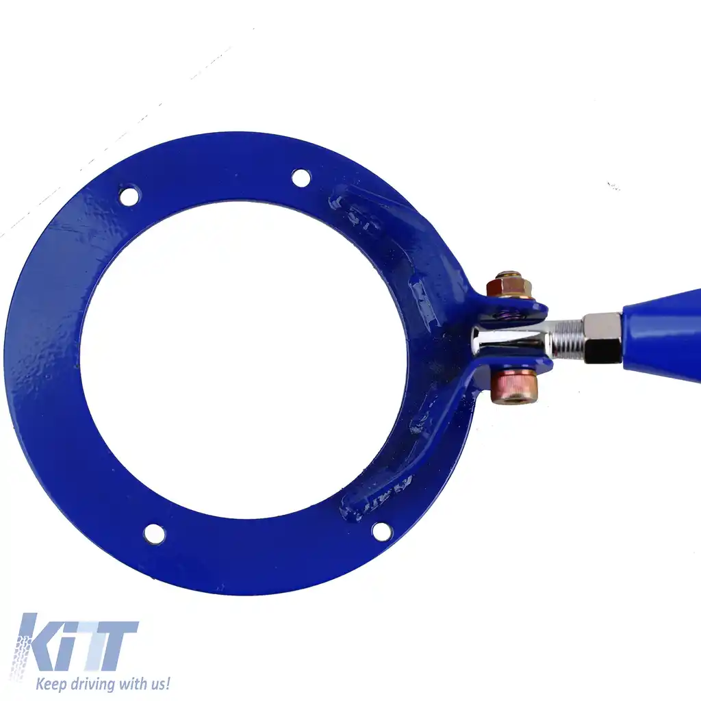 Bară de suspensie ajustabilă din aluminiu albastră pentru față, potrivită pentru VW Golf 3 Vento Passat 35i-image-6191197