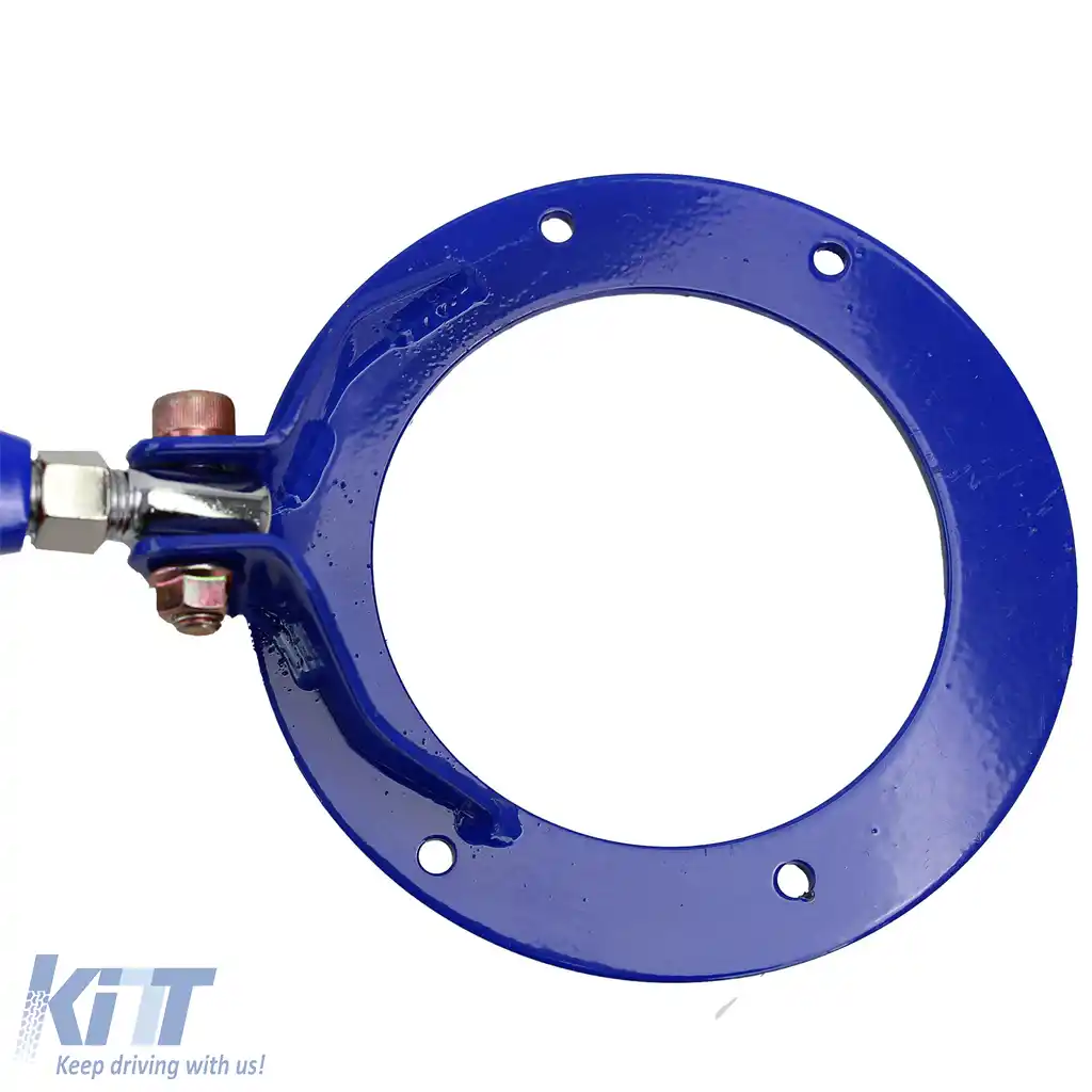 Bară de suspensie ajustabilă din aluminiu albastră pentru față, potrivită pentru VW Golf 3 Vento Passat 35i-image-6191198