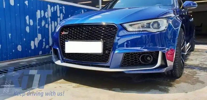 Bara față potrivită pentru Audi A3 8V 11-16 Sedan / Cabrio RS3 Look-image-6319752
