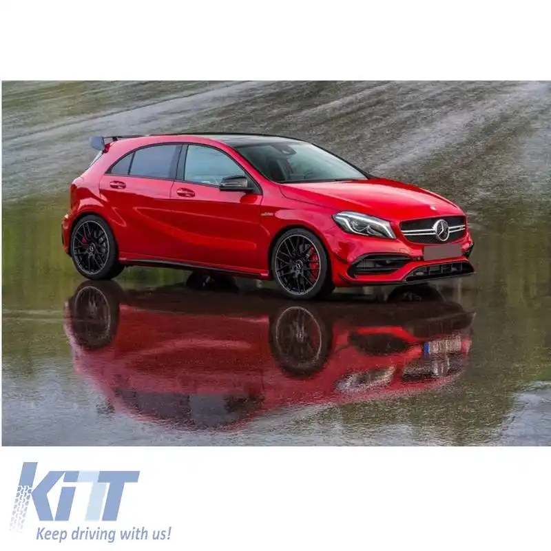 Bara față potrivită pentru Mercedes-Benz Clasa A W176 12-18 Aspect A Design A45 Facelift-image-6313790