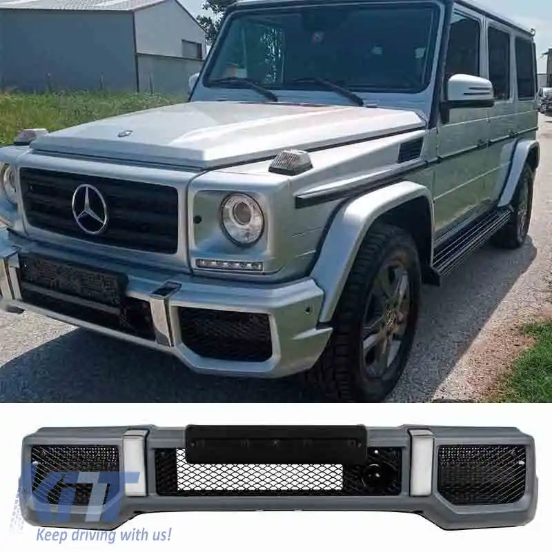 Bara față potrivită pentru Mercedes-Benz G-Class W461/W463 90-15 G55/G65 A Design-image-6294898