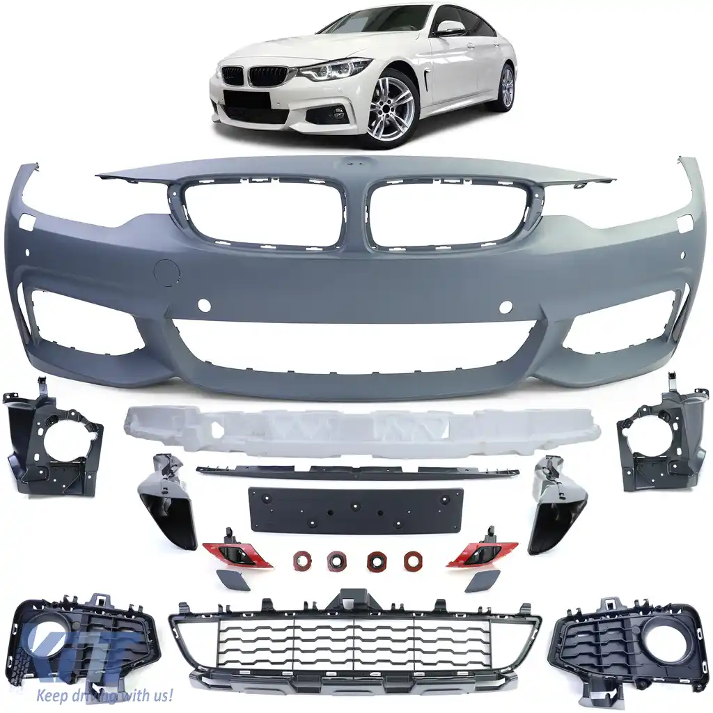 image-42-Bara față versiune sport cu ABE pentru Seria 4 BMW F32 F33 F36 2013-2021
