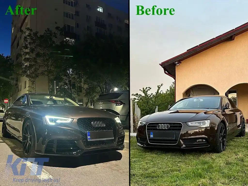 Bara Fata compatibil cu Audi A5 8T Facelift (2012-2016) RS5 Design-image-6112846