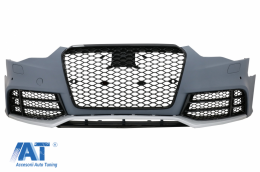 Bara Fata compatibil cu Audi A5 8T Facelift (2012-2016) RS5 Design cu Grile-image-6077774