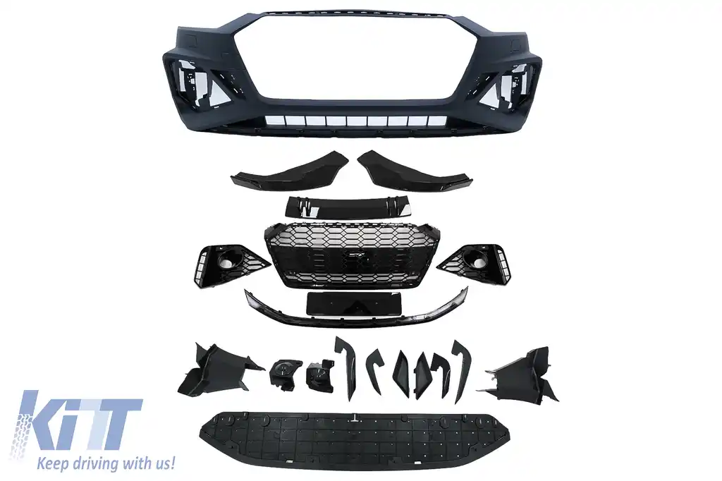 Bara fata compatibil cu Audi A5 F5 Facelift (2020-Up) Racing Look-image-6098901