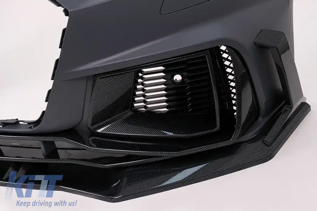 Bara Fata compatibil cu Audi A7 4K8 (2018-Up) RS7 Design Ornamente Carbon Look-image-6102422