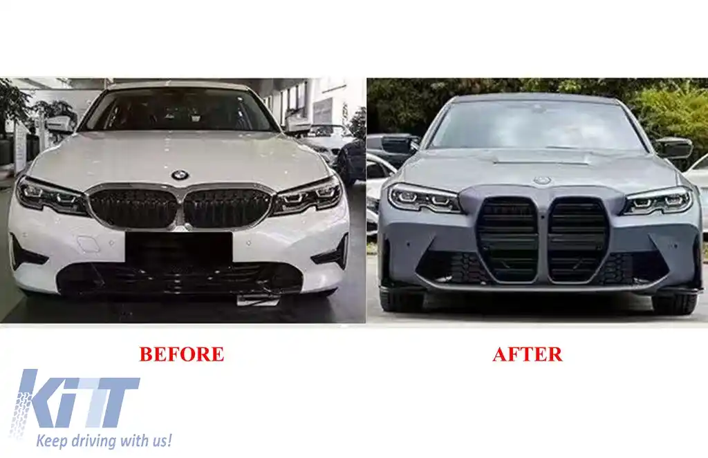 Bara Fata compatibil cu BMW 3 Series G20 Sedan G21 Touring (2018-Up) G80 M Design-image-6128345