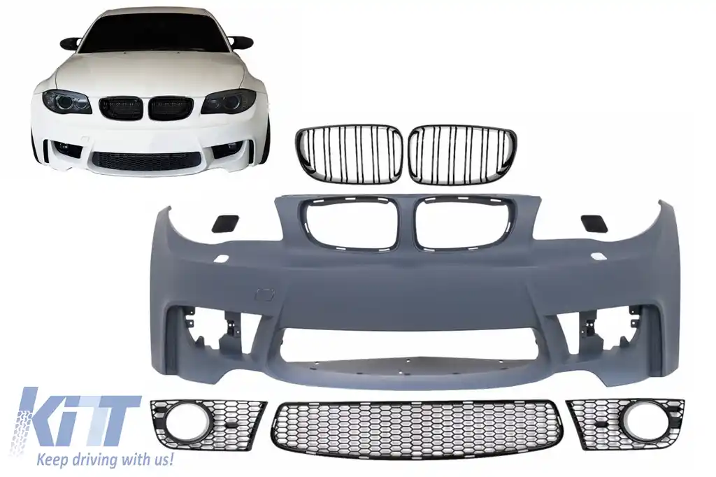 Bara Fata compatibil cu BMW Seria 1 E81 E82 E87 E88 (2004-2011) 1M Design-image-6114932