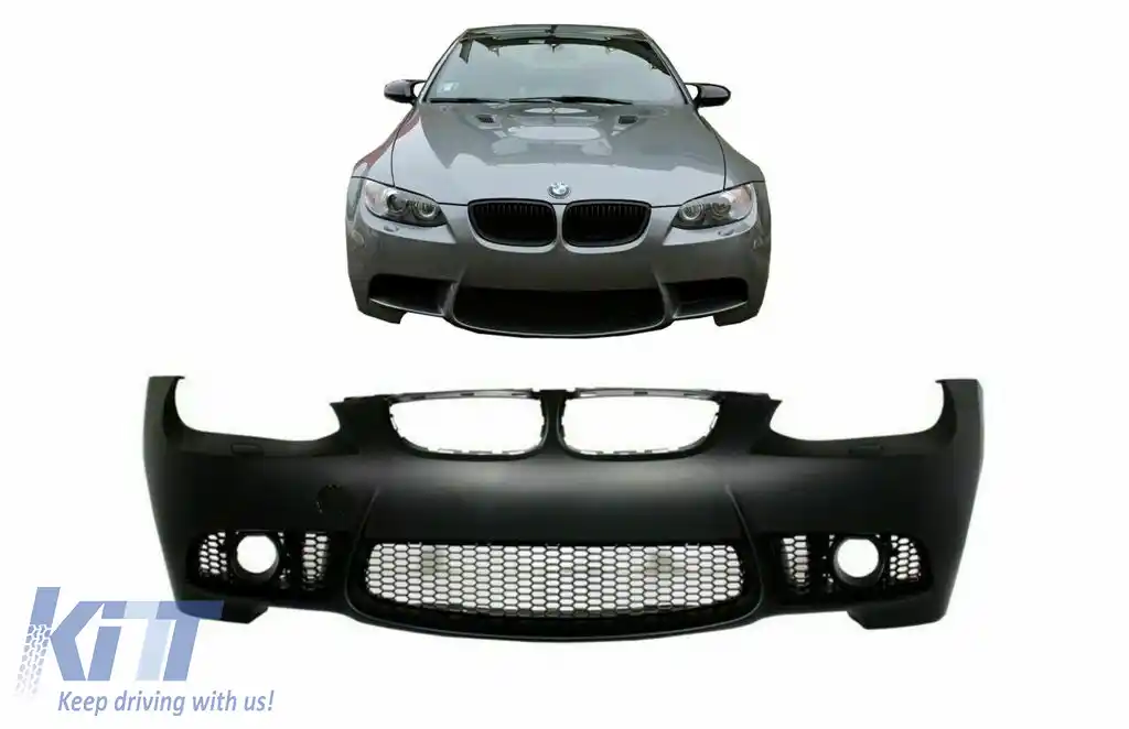 Bara Fata compatibil cu BMW Seria 3 E92 E93 M3 Design (2006-2009) Fara PDC si Proiectoare-image-6100108