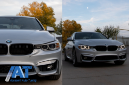 Bara Fata compatibil cu BMW Seria 3 F30 F31 Non LCI & LCI (2011-2018) M3 Sport EVO Design-image-6032781