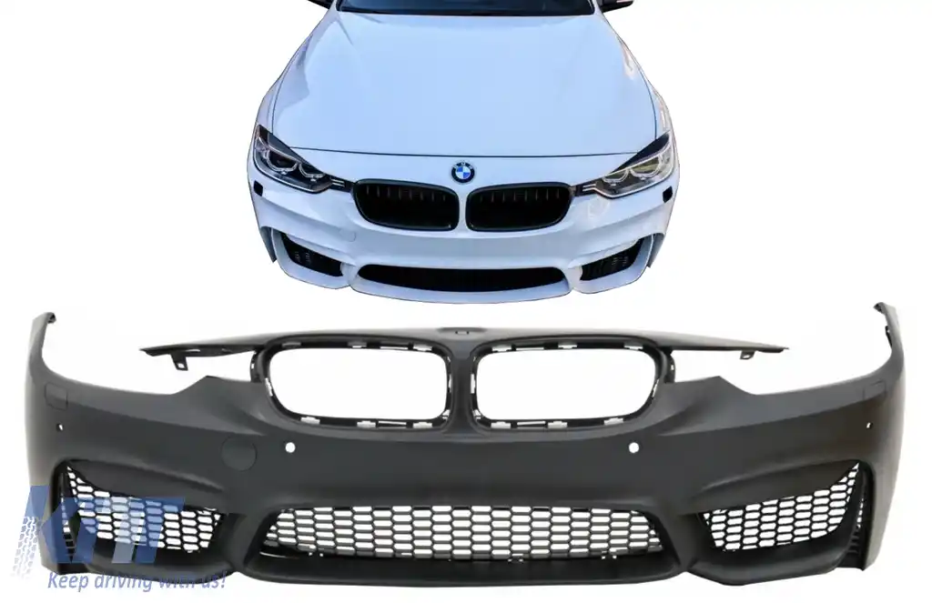 Bara Fata compatibil cu BMW Seria 3 F30 F31 Non LCI LCI (2011-2018) M3 Sport EVO Design-image-6092614