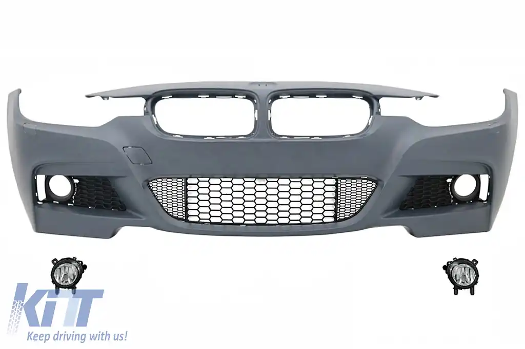 Bara Fata compatibil cu BMW Seria 3 F30 F31 (2011-2019) M-Technik Design cu Proiectoare de Ceata-image-5994717