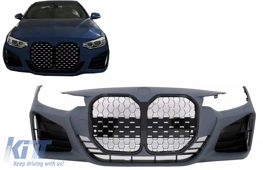 Bara Fata compatibil cu BMW Seria 4 F32 F33 F36 (2013-2017) Coupe Cabrio Gran Coupe M4 Design Grile