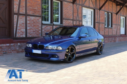 Bara Fata compatibil cu BMW Seria 5 E39 (1995-2003) cu Proiectoare Ceata Fumuriu M5 Look-image-6040612