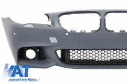 Bara Fata compatibil cu BMW Seria 5 F10 F11 LCI (2014-2017) M-Technik Design Fara Proiectoare-image-6032816