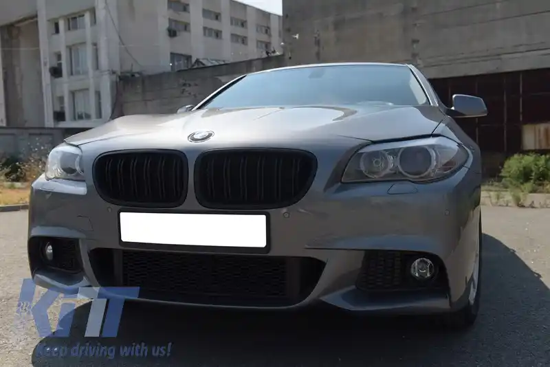 Bara Fata compatibil cu BMW Seria 5 F10 F11 (2011-2014) M-Technik Design cu Grile Centrale M Design-image-6019317