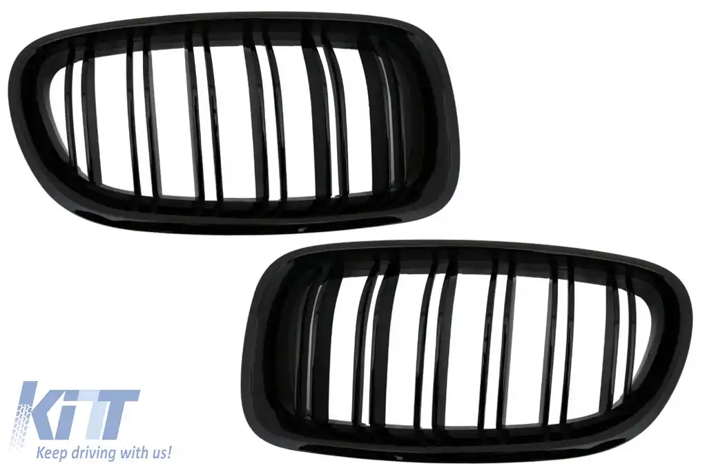 Bara Fata compatibil cu BMW Seria 5 F10 F11 (2011-2014) M-Technik Design cu Grile Centrale M Design-image-6099123