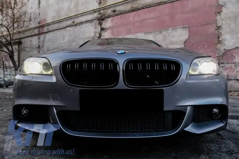 Bara Fata compatibil cu BMW Seria 5 F10 F11 (2011-2014) M-Technik Design fara Proiectoare Ceata-image-6064476
