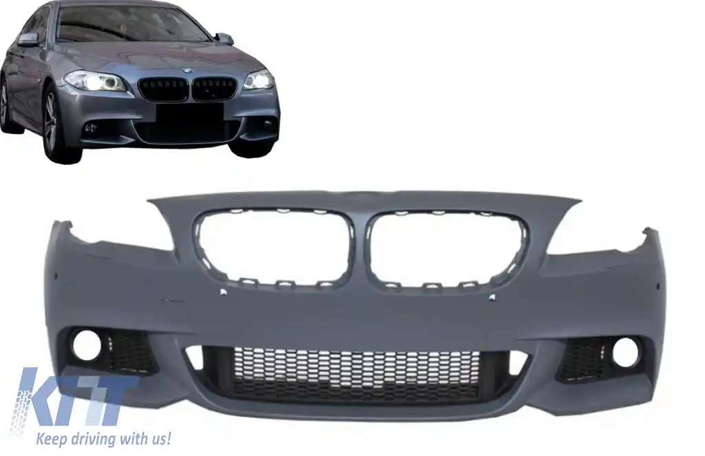 Bara Fata compatibil cu BMW Seria 5 F10 F11 (2011-2014) M-Technik Design fara Proiectoare Ceata-image-6094045