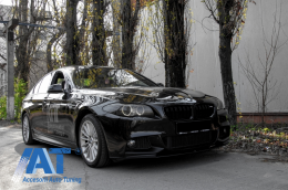 Bara Fata compatibil cu BMW Seria 5 F10 (2011-2014) cu Prelungire bara fata M-Performance Design-image-6065977