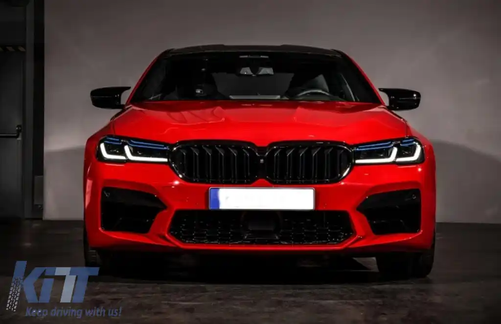 Bara Fata compatibil cu BMW Seria 5 G30 G31 LCI Limousine Touring (07.2020-up) M5 Sport Design-image-6277719